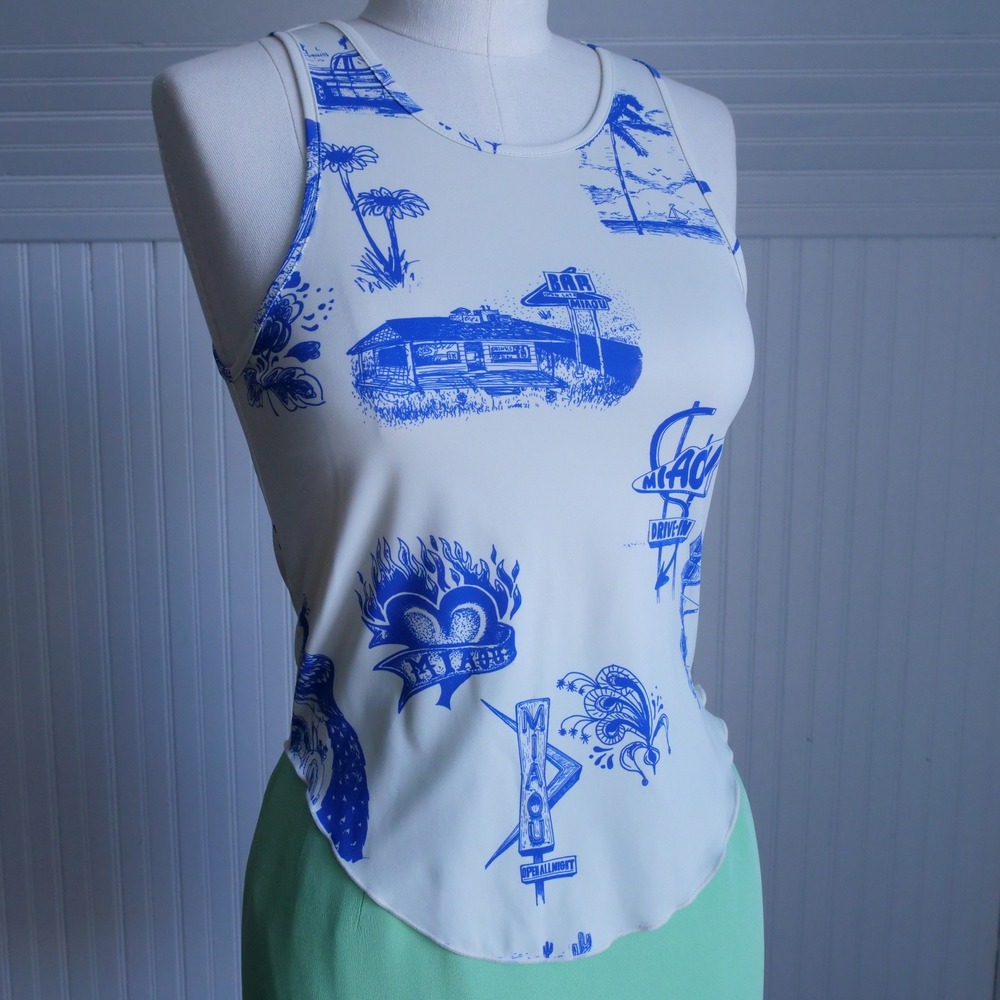 Miaou Jinx "cry baby" print tanktop